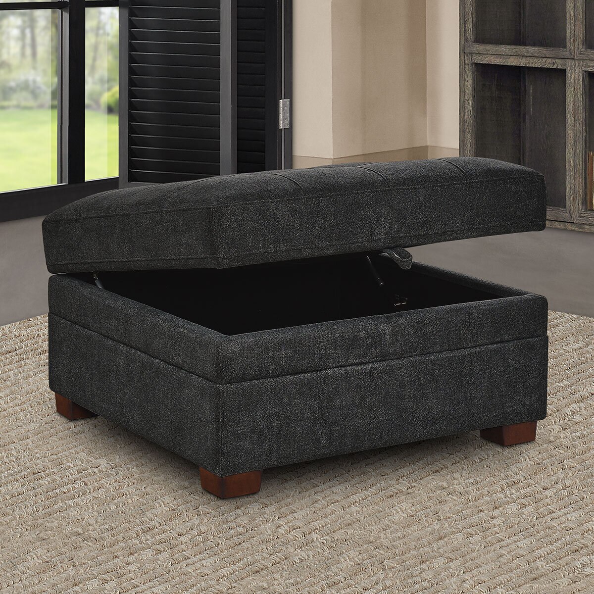 Thomasville Tisdale Dark Grey Ottoman