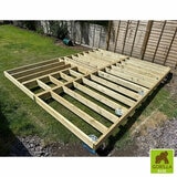 Gorilla Base Pro F Installation for Shire Thetford 44mm Log Cabin 20ft x 10ft (6 x 3m)