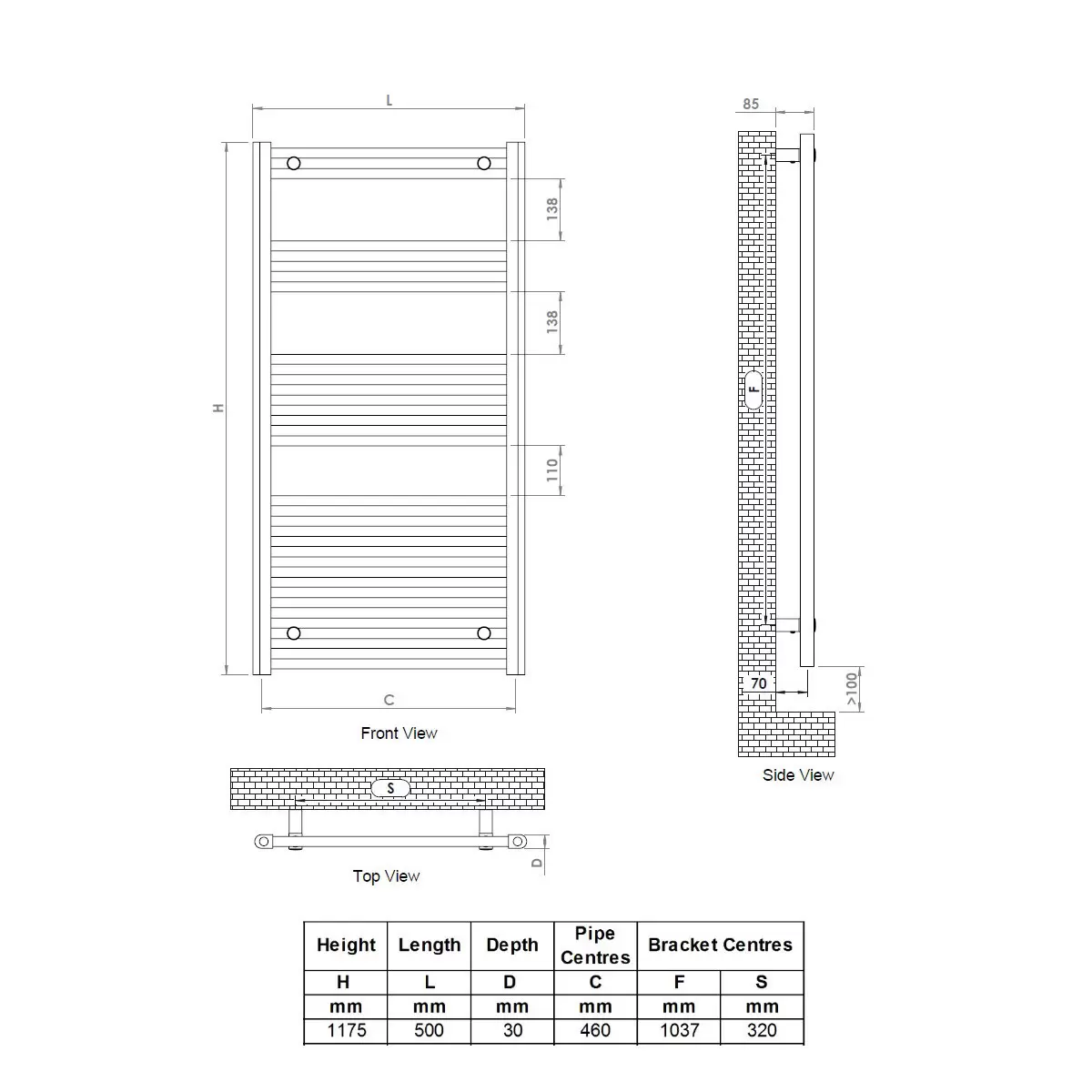 image for the Ultraheat Rail Radiator