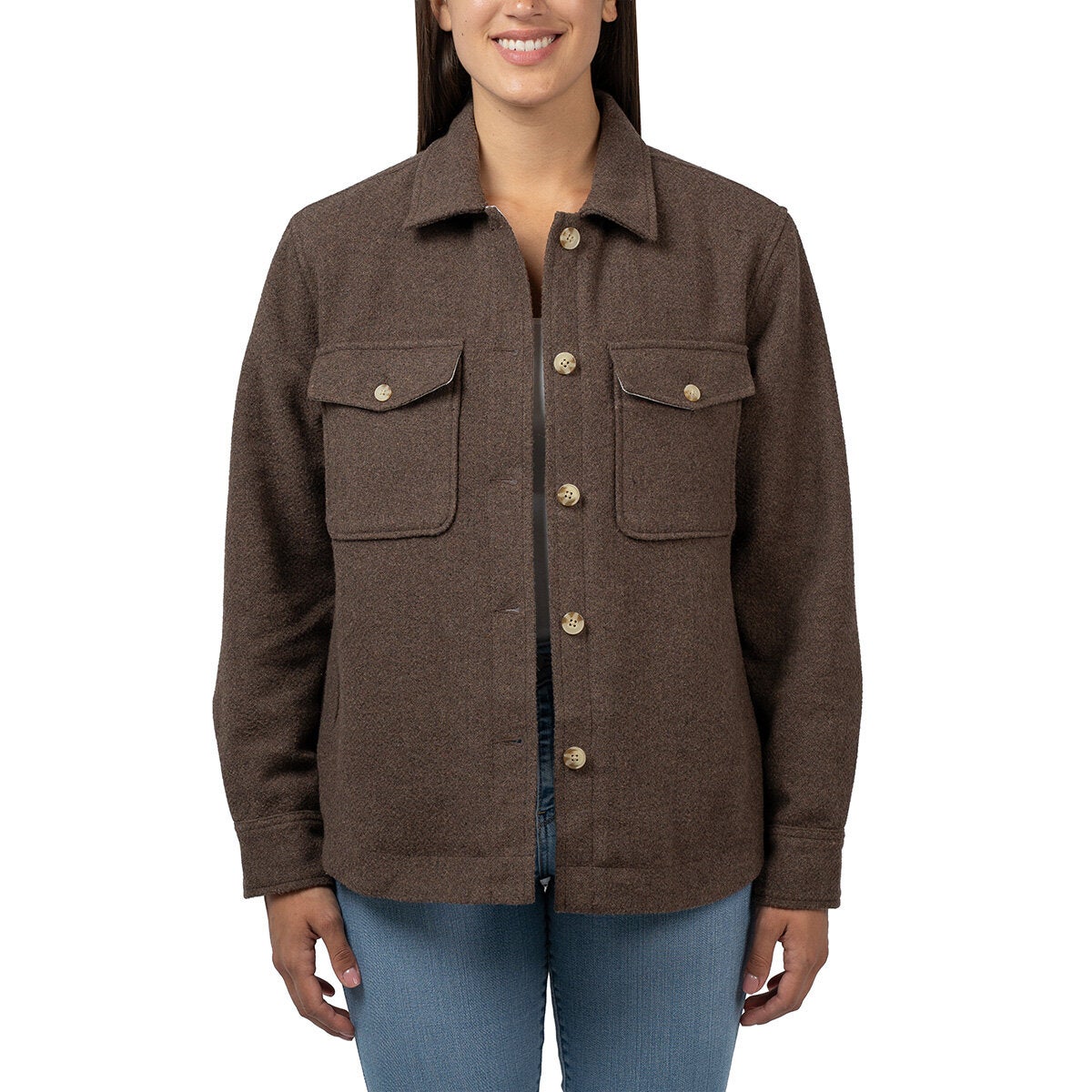 Jachs Ladies Quilted Shacket Jachs Ladies Quilted Shacket
