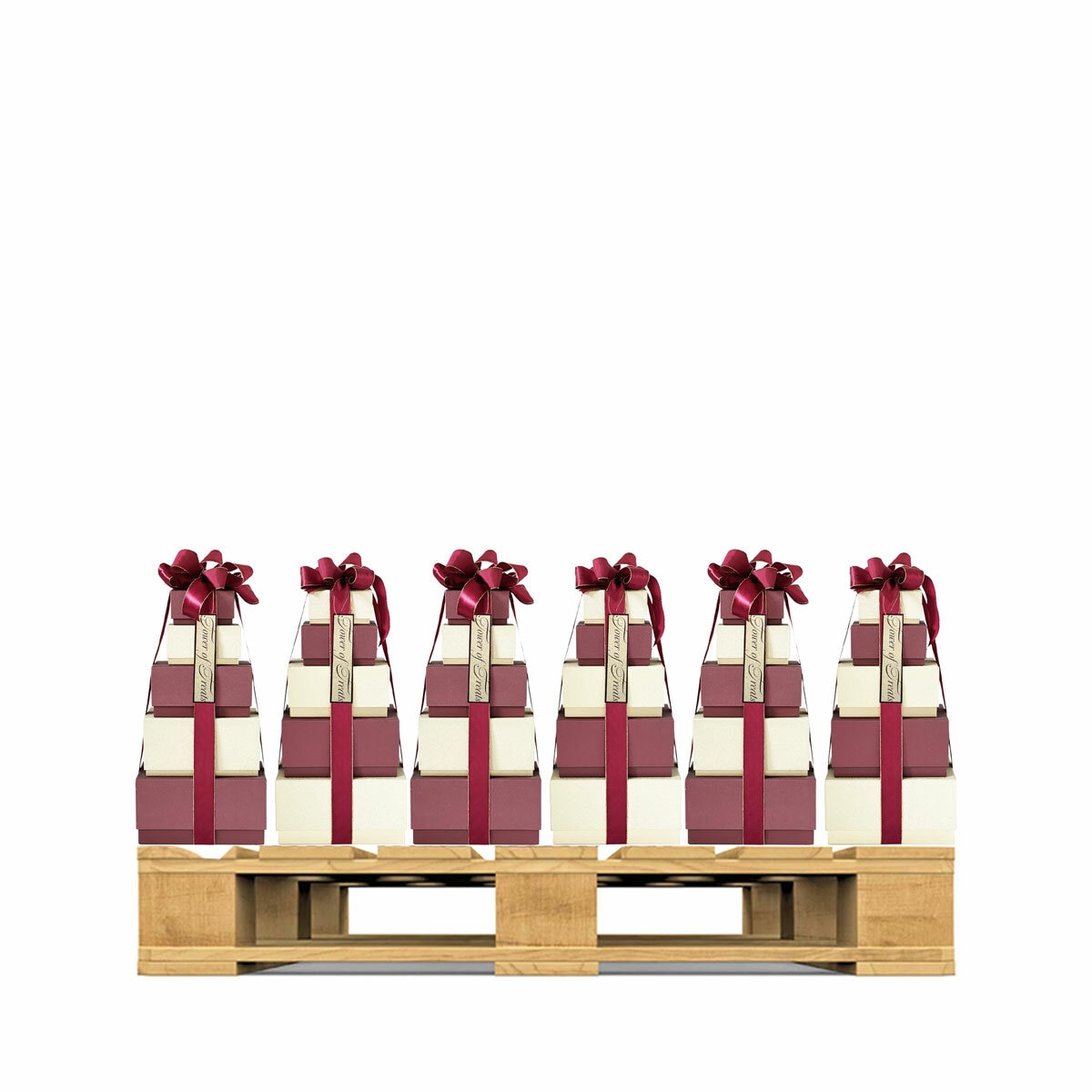 Festive Tower of Treats, 30 Units (Layer) Festive Tower of Treats, 30 Units (Layer)