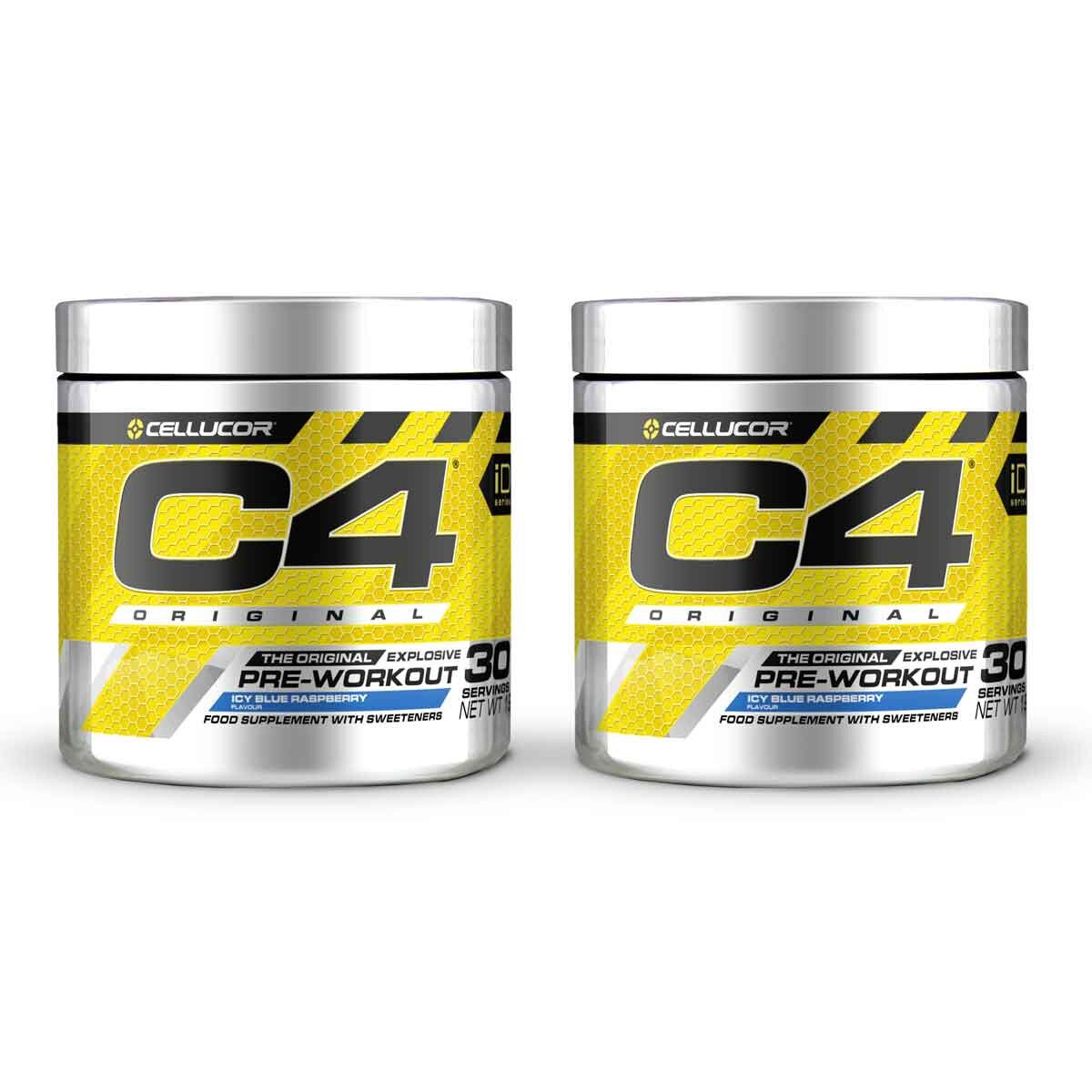 Cellucor C4 The Original Explosive Pre-Workout Icy Blue Raspberry, 390g