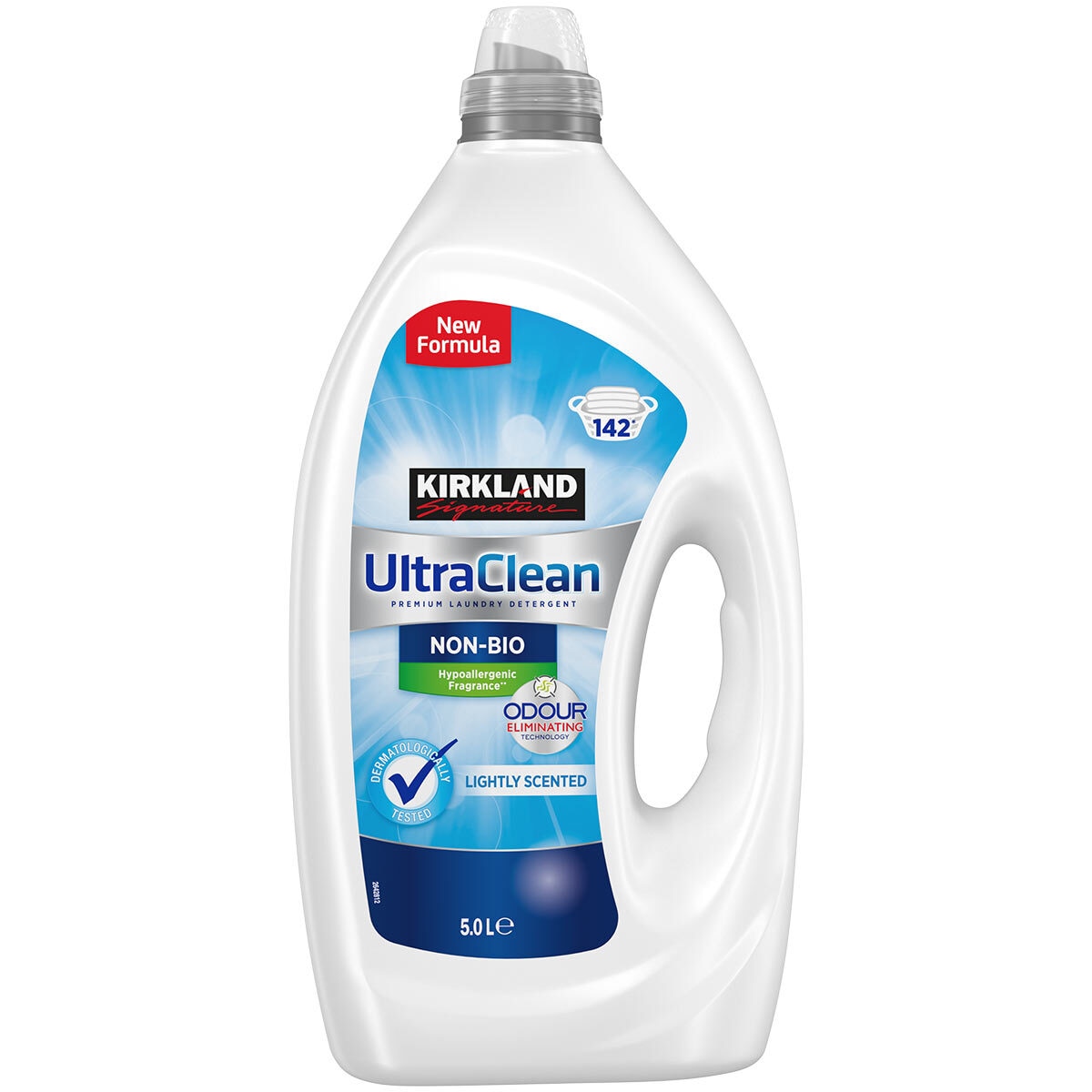 Kirkland Signature Ultra Clean Non Bio Laundry Detergent, 5L (142 Wash)