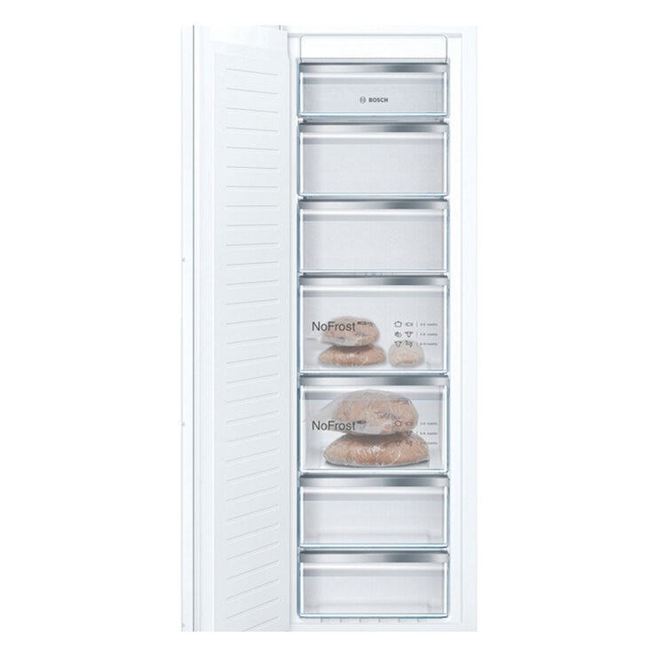 Bosch Series 4, GIN81VEE0G Fully Integrated Freezer, E Rated