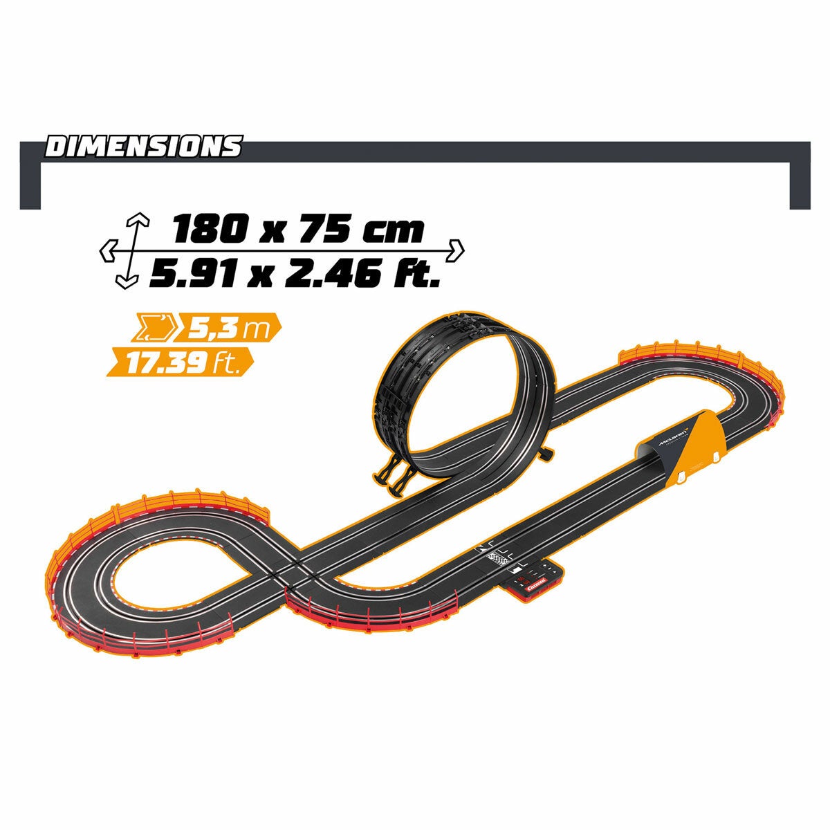 Carrera GO!!! McLaren Racing Slot Racing Set (6+ Years)