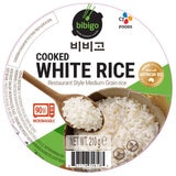 Bibigo Medium Grain Cooked Sticky White Rice, 210g