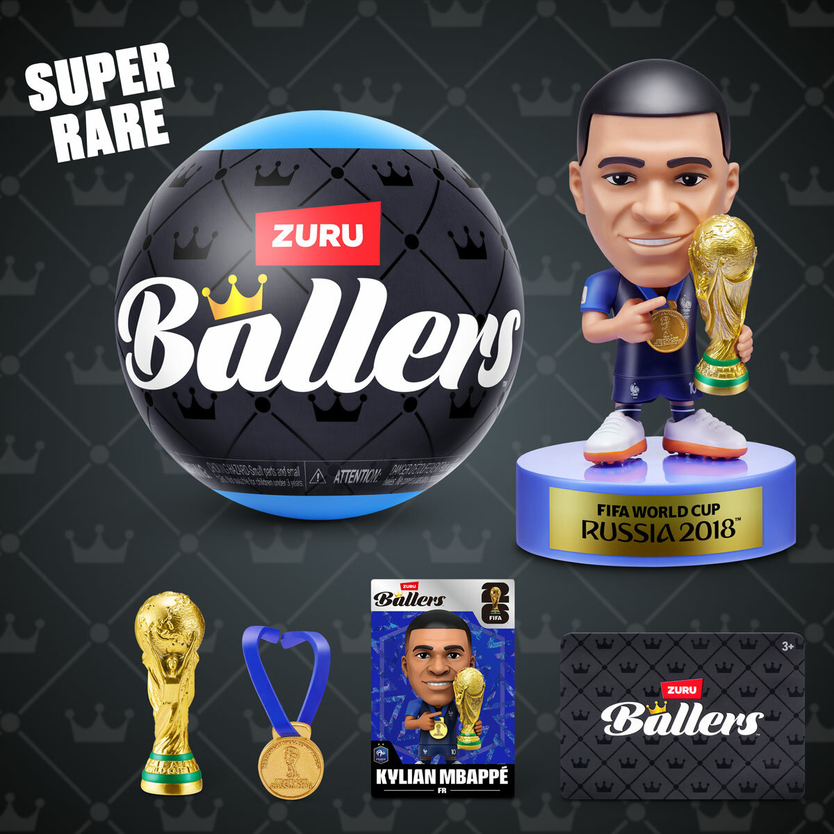 FIFA WORLD CUP 2026™ Ballers 4 Pack by ZURU (3+ Years)