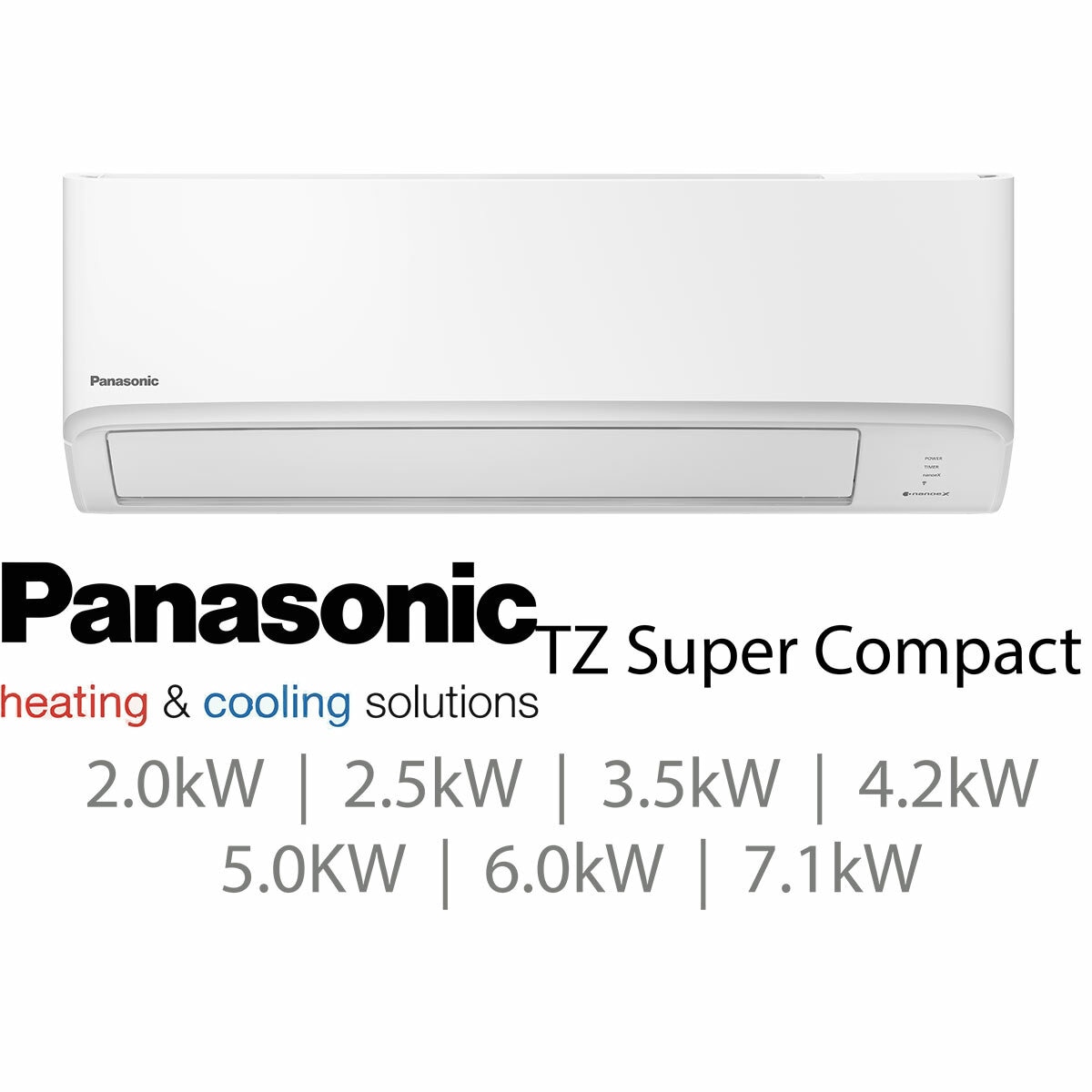 Installed Panasonic Compact Single Split Air Conditioning...