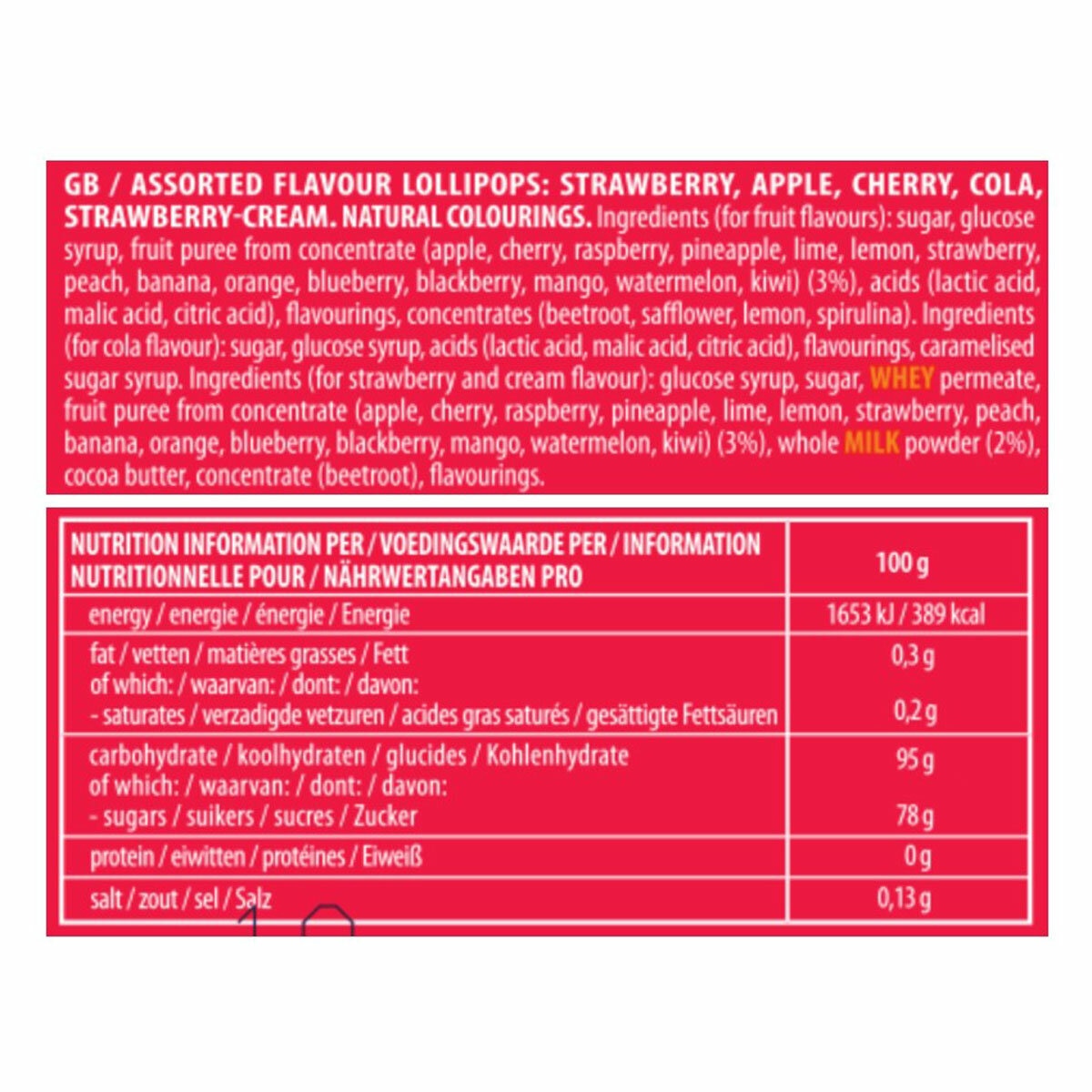 Chupa Chups, 1.44kg