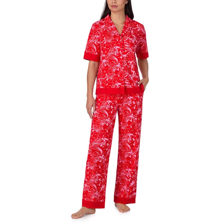 Room Service Ladies Notch Collar Pyjama Set