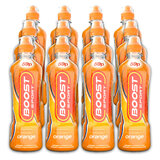 Cut out image of multiple Boost energy bottles on white background