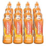 Cut out image of multiple Boost energy bottles on white background