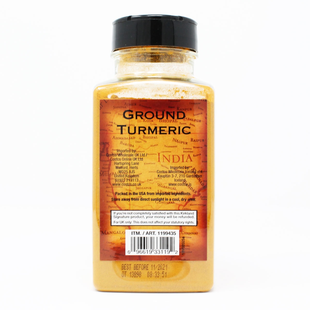 Kirkland Signature Ground Turmeric, 340g