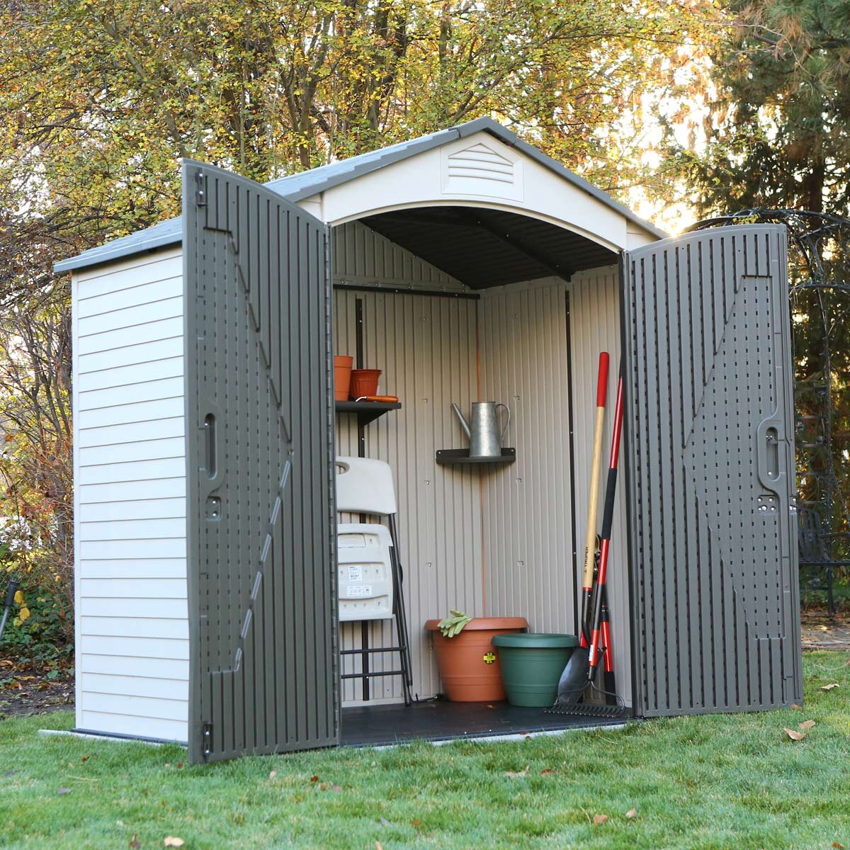 Shed open