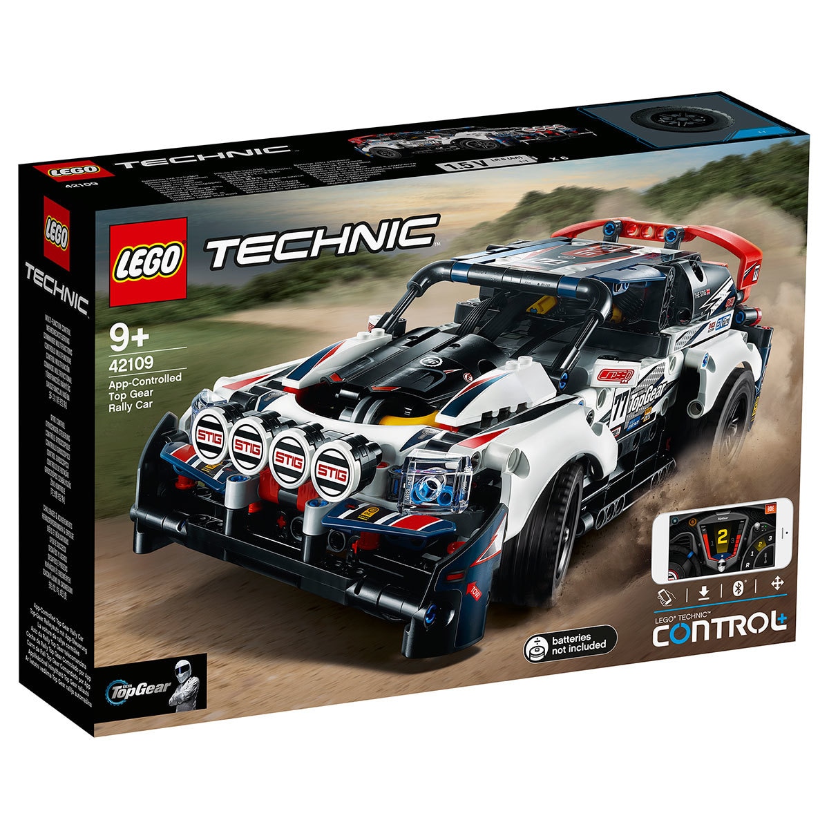 LEGO Technic Top Gear Rally Car - Model 42109 (9+ Years)