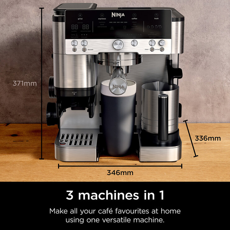 Ninja Luxe Espresso Coffee Machine Lifestyle Image