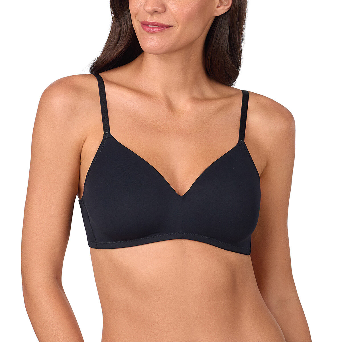 Room Service Ladies Wire Free Bra 2 Pack in Black