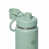 ThermoFlask Stainless Steel Water Bottle 710ml, 2 Pack in Sage Green & Velvet Rose