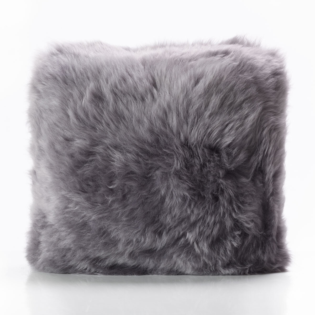 Bowron Long Wool Sheepskin Double Sided Cushion, 35 x 35cm