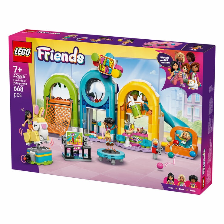 LEGO Friends Fun Indoor Playground - Model 42686 (7+ Years)