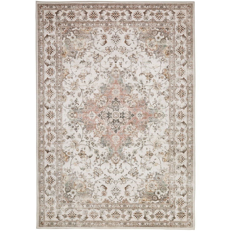 Concept Looms Liberty Neutral Washable Rug, in 3 Sizes