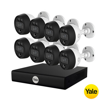 Yale 8 Camera Smart Motion CCTV Kit YSV-8CSMD-8CK