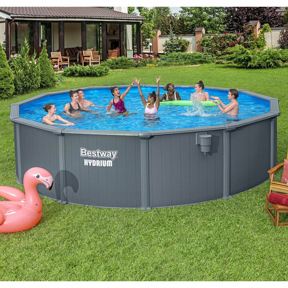 18ft x 52' Hydrium Pool Set 18ft x 52' Hydrium Pool Set