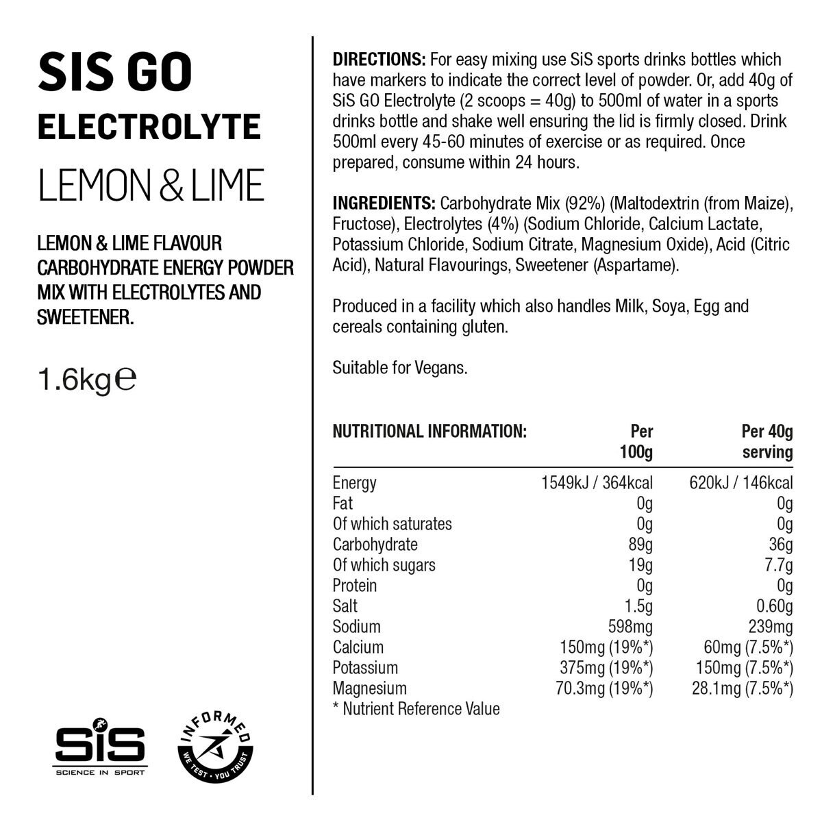 Nutritional Information