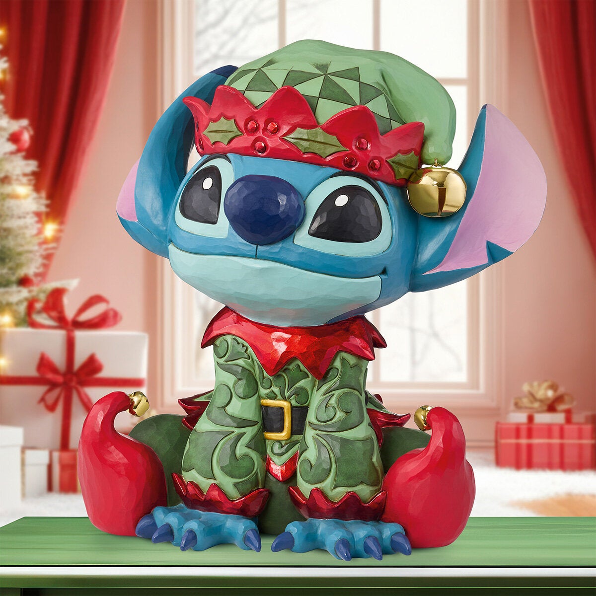 14 inch Disney Elf Stitch Statue By Jim Shore 14 inch Disney Elf Stitch Statue By Jim Shore