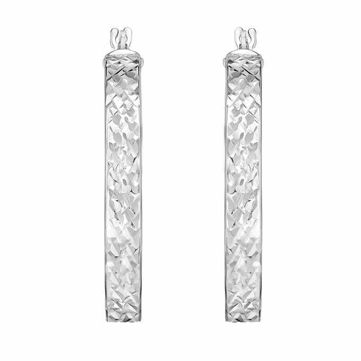 14ct Yellow Gold Hoop Earrings