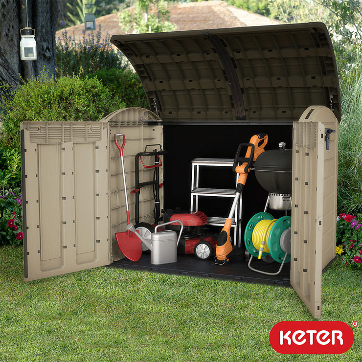 Keter Woodland XXL 5ft 8" x 3ft 7" (1.7 x 1.1m) Horizontal 