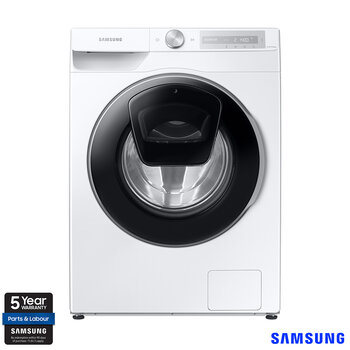 Samsung Series 6 AddWash™ WW10T684DLH/S1, 10.5kg, 1400rpm, Washing Machine, A Rated in White