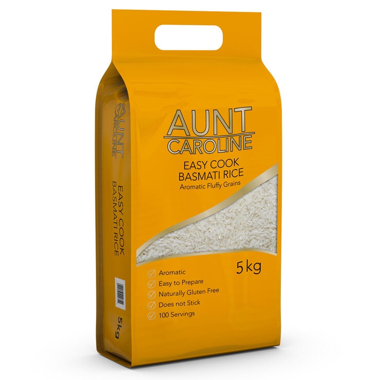 Aunt Caroline Easy Cook Basmati Rice, 5kg Costco UK