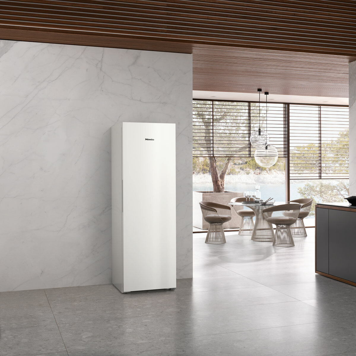 Miele KS 4383 DD Fridge, D Rated in White