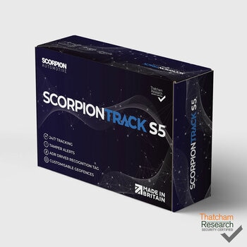 ScorpionTrack S5 Tracker with Installation and 3 Year Subscription