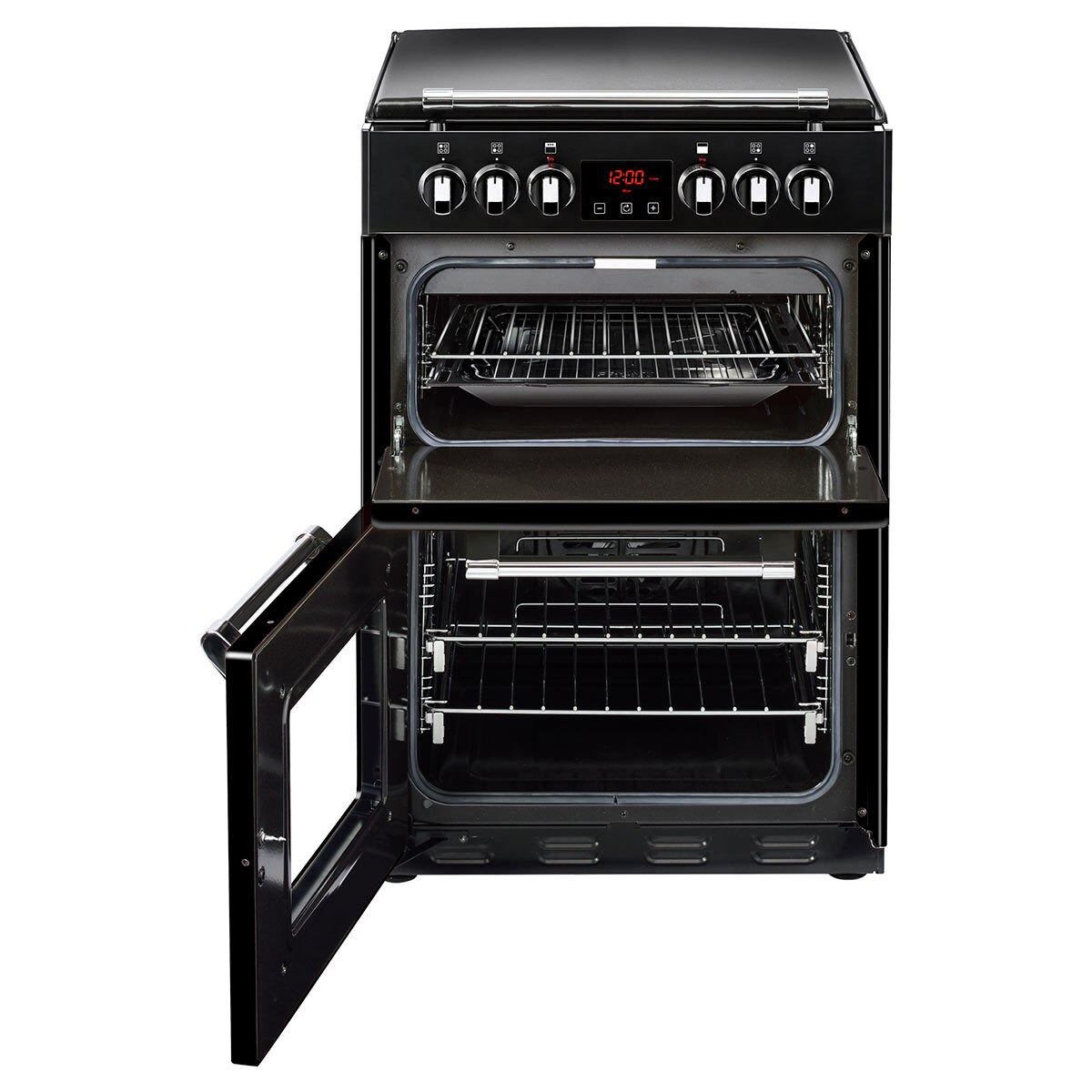 Stoves Richmond 600E, Electric Range Cooker A Rating in Black Costco UK