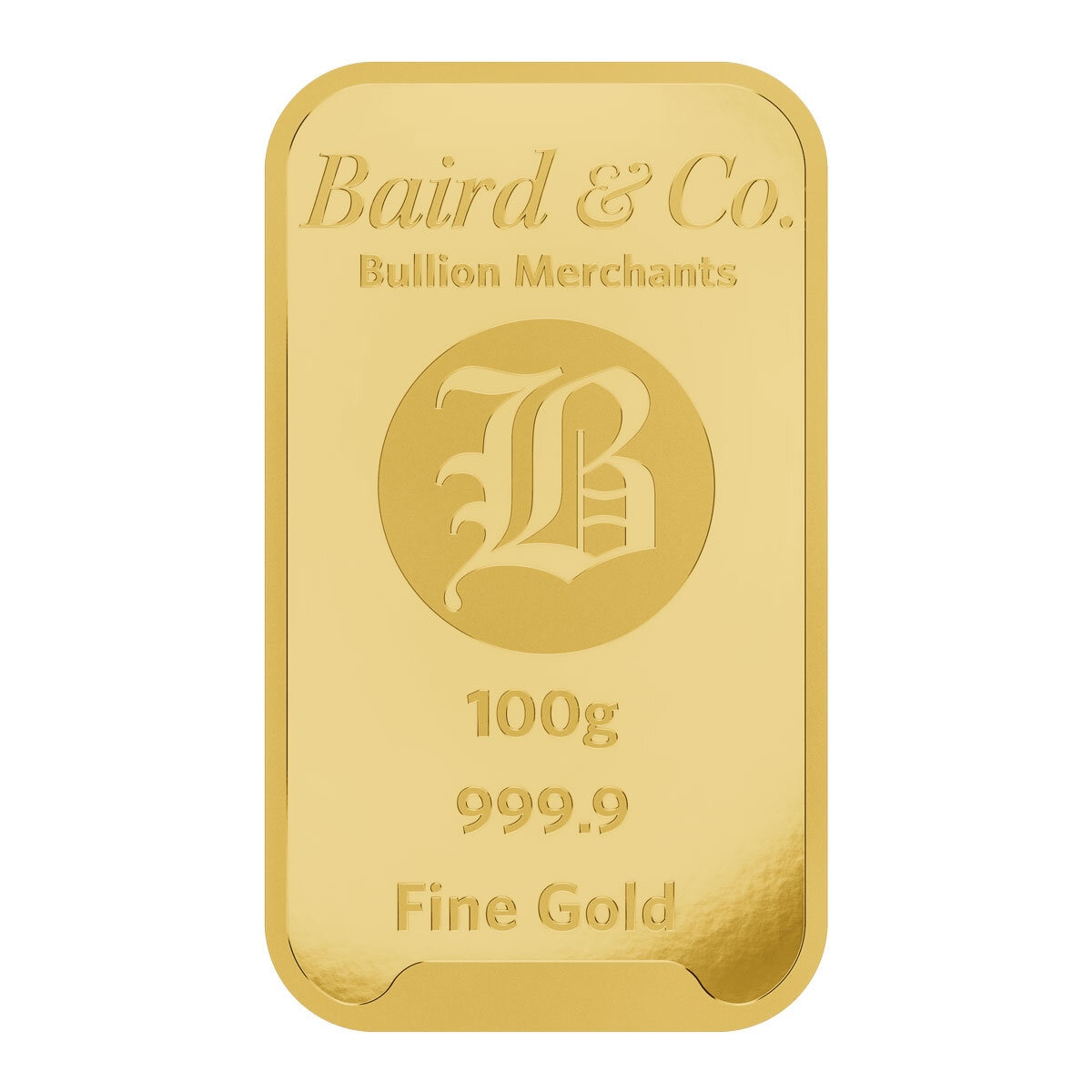 100g Gold Minted Bar