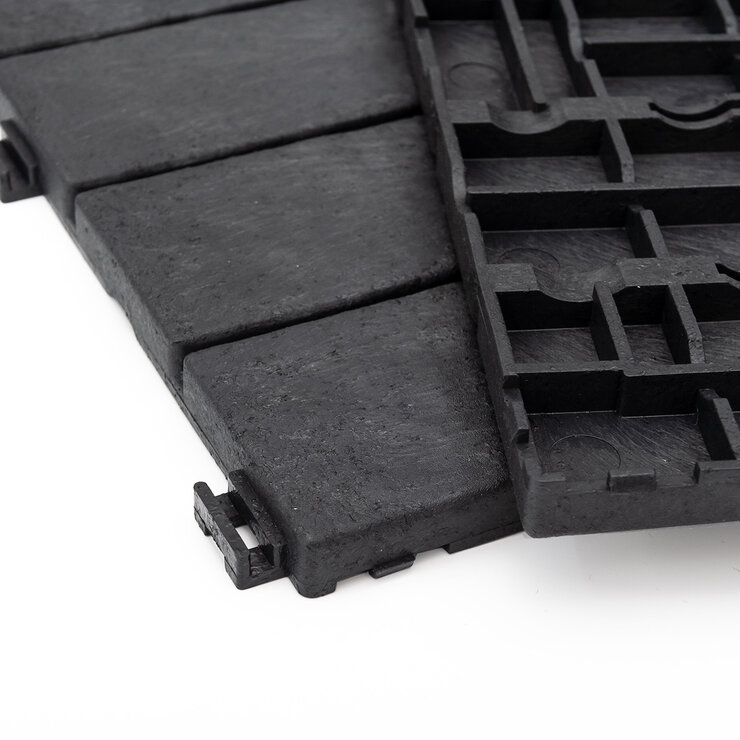 Easy Tile Cosmo Recycled Rubber Deck Tiles (300 x 300 x 15 mm) - 10 Pack