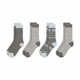 Weatherproof Ladies Thermal Sock 4 Pack in Blue