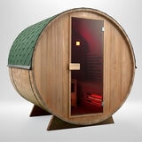 Insignia Luxury 2-3 Person Hybrid Barrel Sauna