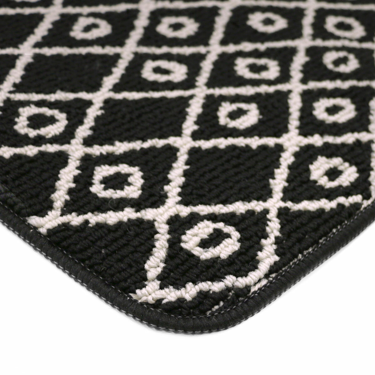 Multy Home Accent Floor Runner in Black & White, 60 x 183 cm