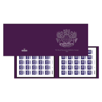 Royal Mail® The Royal Succession Mint Stamp Sheets Folder