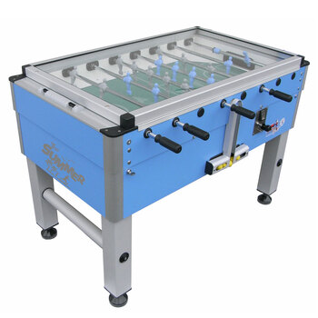 Roberto Sport 4ft 4" Summer Cover Coin Operated Outdoor Football Table