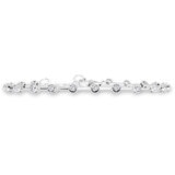 1.00ctw Brilliant Cut Diamond Bracelet, 18ct White Gold