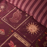 Catherine Lansfield Plum Enchanted Witchcraft Single Duvet Cover Set Catherine Lansfield Plum Enchanted Witchcraft Single Duvet Cover Set