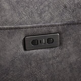 Corner Fabric Grey USB Ports Corner Fabric Grey USB Ports