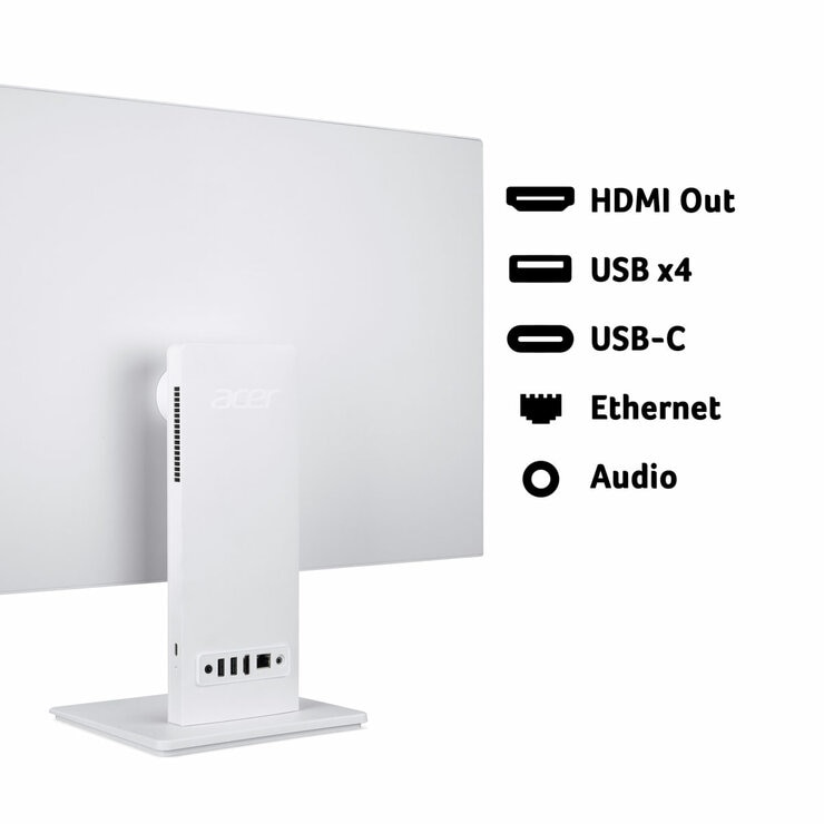 Acer S27-B, Intel Core Ultra 5, 16GB RAM, 1TB SSD, 27 Inch All in One Desktop PC, DQ.BSAEK.001