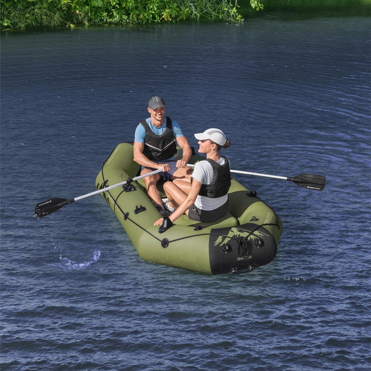 Tobin Sports Canyon Pro Inflatable Boat with Accessories