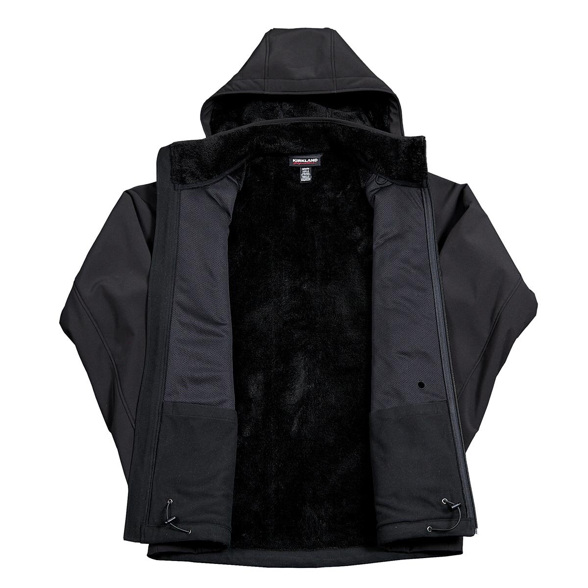 Kirkland Signature Men s Softshell Jacket in Black Large