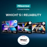 Buy Hisense 65U8NQTUK 65 Inch Mini-LED 4K Ultra HD Smart TV at Costco.co.uk